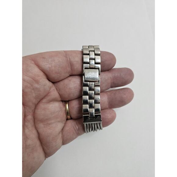 Unique Ladies Kenneth Cole KC4615 Rectangular Quartz Watch New Battery Free Ship